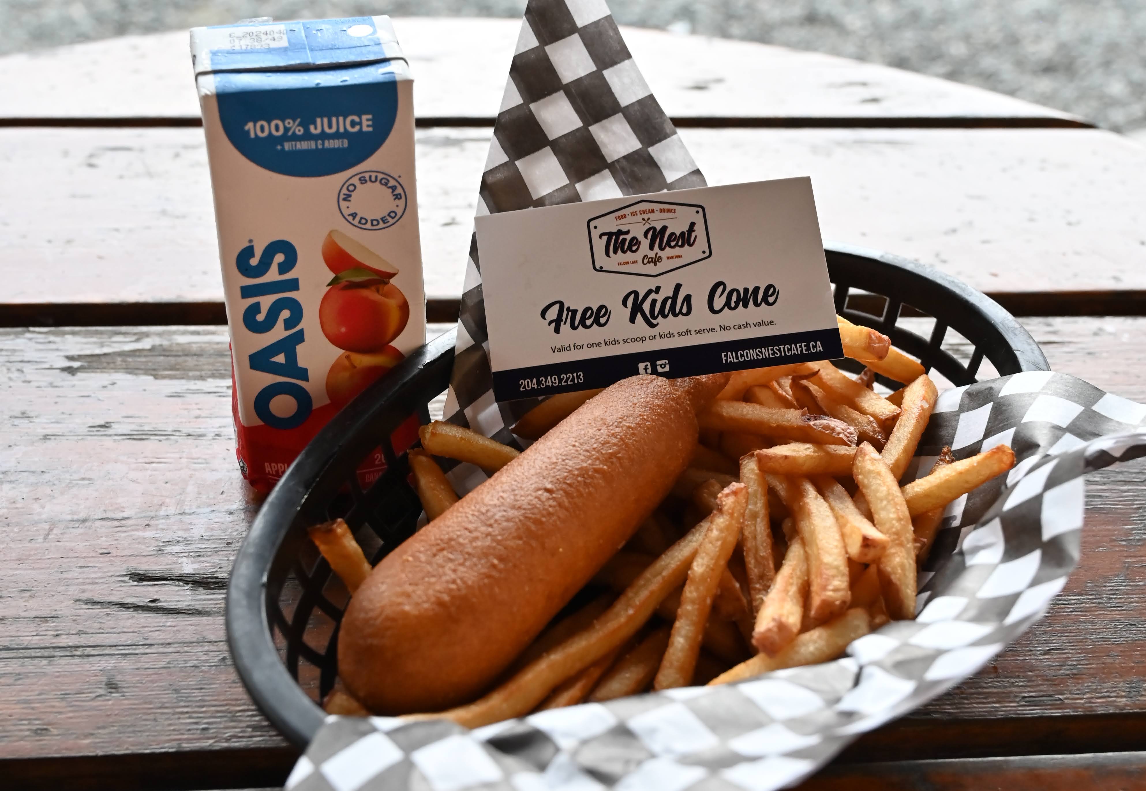 Kids Corndog Meal