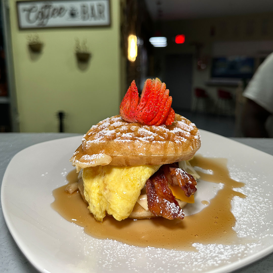 waffle sandwich