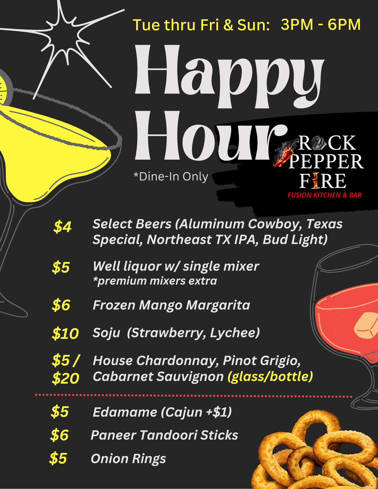 Did you say Happy Hour?